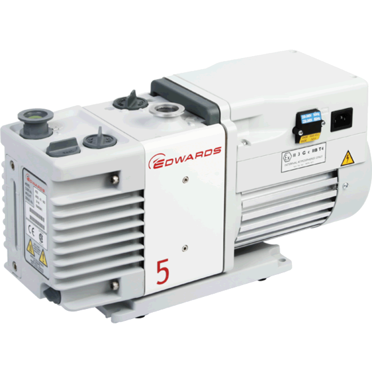 Edwards RV5 - 2 Stage Rotary Vane Pump 1Ph 100/200V 50/60Hz