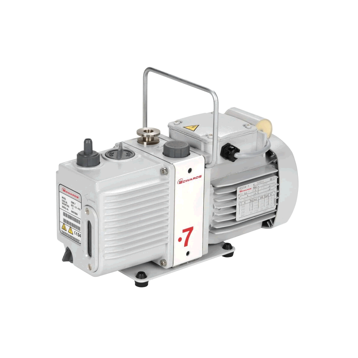 Edwards E2M0.7 - 2 Stage Rotary Vane Pump 1Ph 230V 50Hz